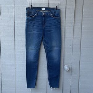 NWOT Hudson Jeans Women’s “Krista” Dark Blue Denim Super Skinny Ankle Jeans